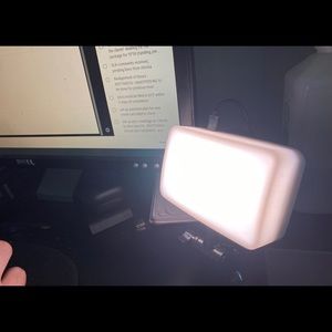 zooming light for conferencing